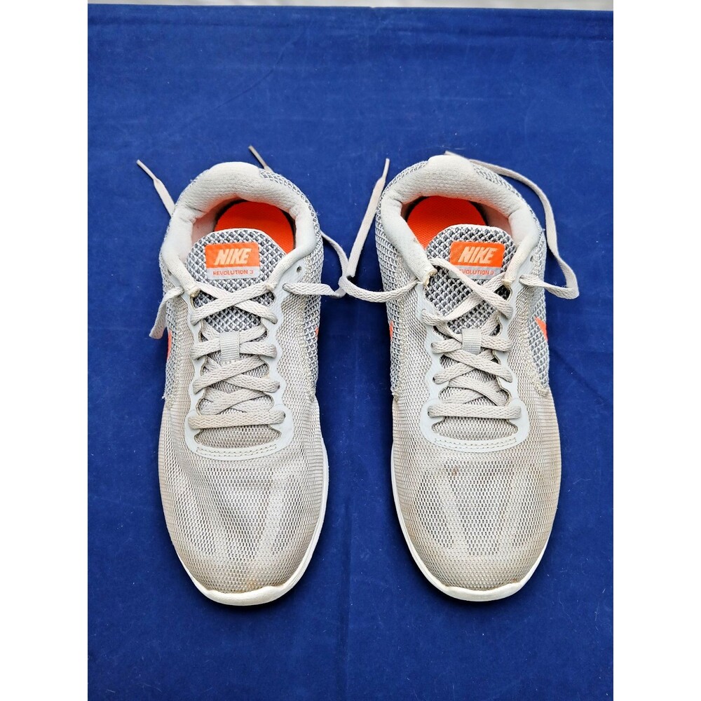 Nike Womens Revolution 3 819302-002 Gray Running Shoes Sneakers Size 8 W